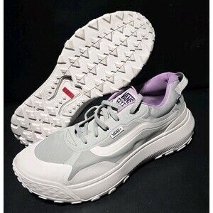 New MID Vans MTE Crosspath Shoes All Terrain Grey Purple MEN'S Size 10.5